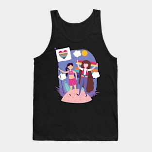 be lesbian, not crime Tank Top